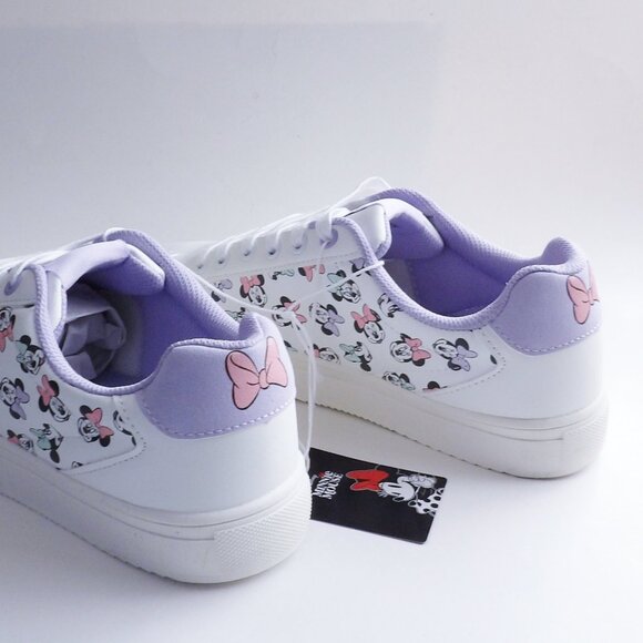 Disney MINNIE MOUSE Ladies Sneaker Size 8 New In Box  Purple Lining - Picture 5 of 12
